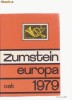 CATALOG DE TIMBRE - ZUMSTEIN EUROPA OST 1979