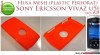 HUSA PORTOCALIE AIR MESH PERFORATA SONY ERICSSON VIVAZ U5i - TRANSPORT GRATUIT HUSA PORTOCALIE AIR MESH PERFORATA SONY ERICSSON VIVAZ U5i - TRANSPORT GRATUIT