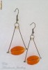 Cercei Handmade - Orange Weight (cer00017)