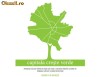 UMBRELA ALBA SI SAPCA ALBA INSCRIPTIONATE USOR CAPITALA CRESTE VERDE