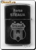 *Forza STEAUA,gravura,gravat,gravez,fotogravura pe bricheta tip ZIPPO*