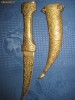 Hanger retro din bronz sculptat si gravat
