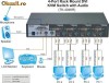 Kvm (Comutator Tastatura/Monitor(Dvi)/Mouse) Switch (Repartitor) 4-Port Dvi Trendnet Tk-404Kr, W/Audio, Rezolutie 1600X1200