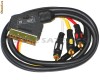 **Cablu SCART-RCA cu intrerupator