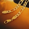 Noua moda masculina lantisor aur umplut de 18k