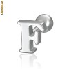 Piercing din inox chirurgical - cod 888 - 1.2/0.6 cm