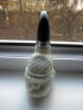 Sticla de parfum tip pipa bibelou cu cap de buldog, marca Avon