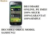 DECODARE  SAMSUNG GALAXY S ONLINE, PE BAZA DE IMEI! CEL MAI MIC PRET! FARA PLATA IN AVANS!!!