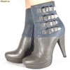 Botine dama/dame/femei casual cu toc (cod AM928)