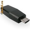 OFERTA - Adaptor mufa incarcare, mama Mini-USB la mufa tata Micro-USB