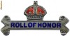 Anglia - Bareta de argint emailata - Roll of Honour