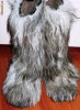 Bocanci / ghete barbati Lackner Kitzbuhel, exterior blana naturala de iac tibetan, purtate, marimea 43-44, talpa antiderapanta, made in AUSTRIA!!VEZI