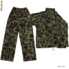 Costum outdoor / pescuit impermeabil FAS cu gluga Camuflaj NOUA