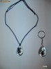 Amuleta/Breloc Rasina Naturala+ Scorpion/Fluture/Floare