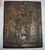 iconita veche ruseasca ferecata Sfantul Ierarh Dimitrie, mitropolitul Rostovului