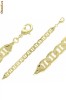 Bratara cu zale din inox placat cu AUR 18K 23-50953