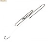Set  2 monturi crap Fluor Carbon Lead Core Rig