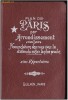 A. Leconte 1942 -  Plan de Paris par Arrondissement (harta)