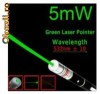 Laser pointer green 5mW  5000m OFERTA LUNII