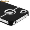 Husa Toc Carcasa Protectie spate Iphone 4S 4 4G DELUXE CHROME EDITION!