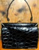 Poseta vintage din piele de aligator anii '50