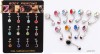 Piercing buric cu cristale