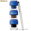 Tus dermatograf gel pentru contur ochi cu 3 nuante si pensula cadou negru, maro, albastru, rezistent 24 de ore, contur ochi
