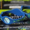 ORIGINAL!!! BRATARA ENERGETICA POWER BALANCE MONSTER ENERGY ALBASTRA, IN CUTIE