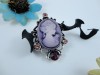 Brose Camee model Vintage ag. Tibetan cu Cristale. Bijuterii / Brose Fashion. NOU!!!