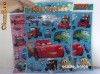 Rechizite-jocuri copii LASER STICKER, 16 BUC/FOLIE cu CARS