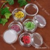 set de 12 cutiute cu flori uscate presate, floricele decor pentru modele decor unghii, nail art 3D, constructie unghii false, manichiura nr 13