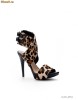 SANDALE ZARA PIELE NEAGRA LA EXTERIOR+BLANITA NATURALA LEOPARD, NR. 39, PRET INITIAL IN MAGAZIN 359 RON!