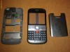 CARCASA COMPLETA E5-00 CAPAC BATERIE Spate BLITZ CAMERA TASTATURA FATA MIJLOC GEAM DIFUZOR ORIGINALA 100% NOKIA E5 NEGRU PRODUS NOU IEFTIN OKAZIE