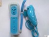 Set telecomanda ( wii mote ) + nunchuck albastre noi Nintendo Wii Set telecomanda ( wii mote ) + nunchuck albastre noi Nintendo Wii