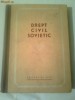 DREPT CIVIL SOVIETIC  ~ S.N.BRATUS  vol.2