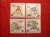 Serie- Sport -Olimpiada Munchen 1972 Cehoslovacia ,4 val.