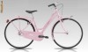 Bicicleta Dama Clasica Vintage Starlite-aluminiu- noua, sigilata Made in Italy, roz