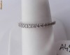 Verigheta dama aur 14K, 2g, jumatate din banda pavata cu cu 17 BRILIANTE de 1,5mm !! Verigheta dama aur 14K, 2g, jumatate din banda pavata cu cu 17 BRILIANTE de 1,5mm !!