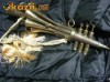 Trompeta, MARTIN SIGNAL ,ORIGINALA ,VECHE,Stantata,INSTRUMENT MUZICAL SI DE SEMNALIZARE=DE COLECTIE. ,TRANSPORT GRATUIT