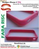 Bumper iPhone 4 Roz Roz Amplifica semnalul Nu Zgarie Telefonul