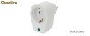 Priza cu protectie la supratensiune Sal Home NVT 1/WH