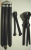 un lot  de 3 trepied aparat foto unul e telescopic din alama vintage fun ctionale