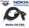 CABLU VIDEO 700, 701, 3720 Classic, 5800 XpressMusic, 5800 Navigation Edition, 6720 Classic, 7610 Supernova N8 N95 ETC ORIGINAL CA 75 U MUFA 3.5mm