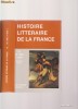 HISTOIRE LITERAIRE DE LA FRANCE  1789 - 1848