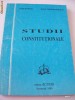 STUDII CONSTITUTIONALE -  Ioan Muraru