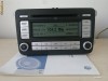 CD PLAYER ORIGINAL VW RCD 500 MP3 CU MAGAZIE 6CD INCORPORATA CD PLAYER VW SEAT  -GOLF  PASSAT EOS TIGUAN SCIROCCO JETTA TOURAN CADDY CC NOUL POLO