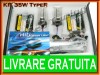 KIT XENON TYPER 35W - H1, H3, H7, H10, H11, H27, HB3, HB4, HB5 - 3000K, 4300K, 5000K, 6000K, 8000K, 10000K