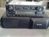 vand radio casetofon gamma cu 4 iesiri original vw plus magazie 6 cd-uri originala vw cu tot cu cabluri