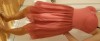 rochie rochita gen tutu cu volanase roz portocalie noua elastica marimea S tally weijl
