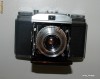 APARAT FOTO DE COLECTIE AGFA SOLINETTE CU BURDUF + HUSA DIN PIELE ORIGINALA / FUNCTIONAL = RAR